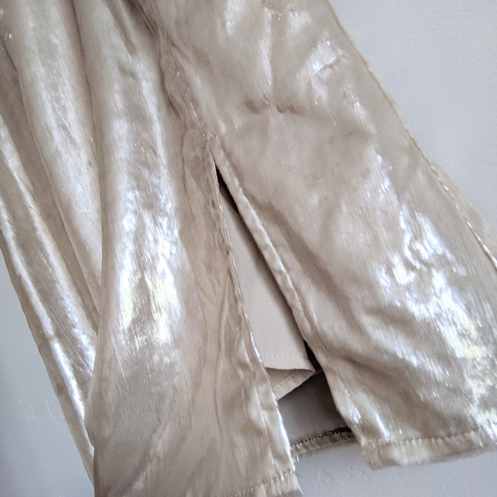 🆕🌿GOLD SHIMMER DRESS🌿 - Picture 9 of 10